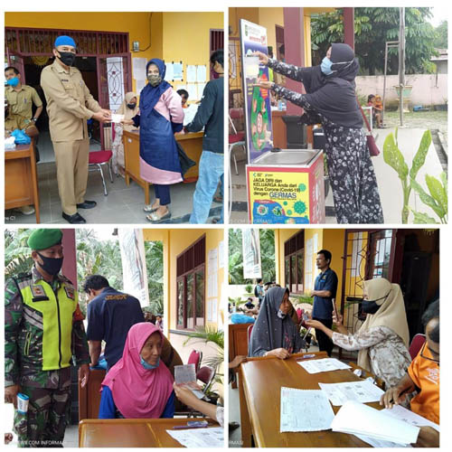  Pemkam Benteng Hulu Salurkan BST Tahap III Bagi Warga Terdampak Covid-19